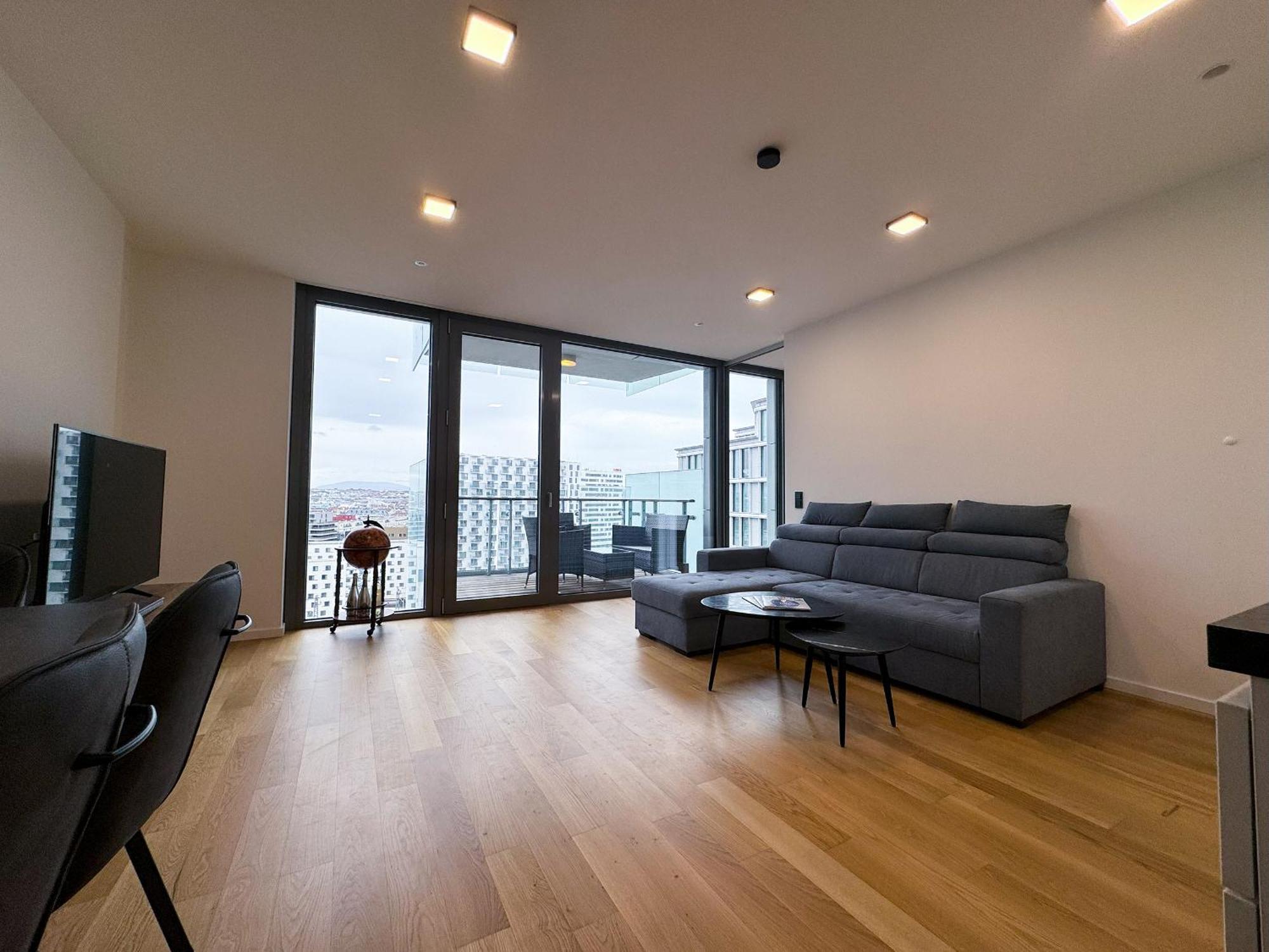Luxus-Apartment Mit Weitblick Wien Exterior foto
